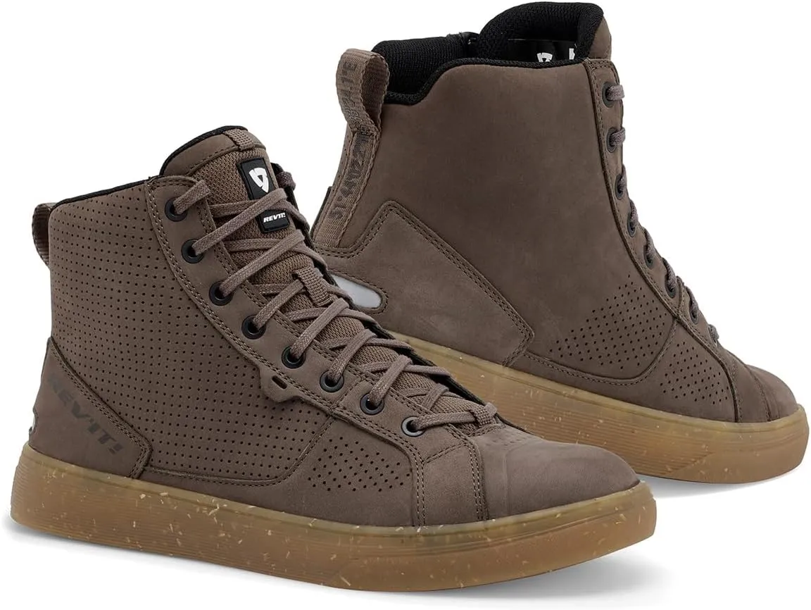 REV'IT! Men's Arrow Urban Sport Motorcycle Shoes (Taupe/Brown - 44)