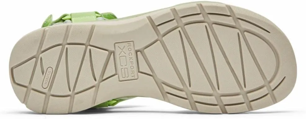 Rockport Women's Ci8384 Trail Technique Sandal W Green M