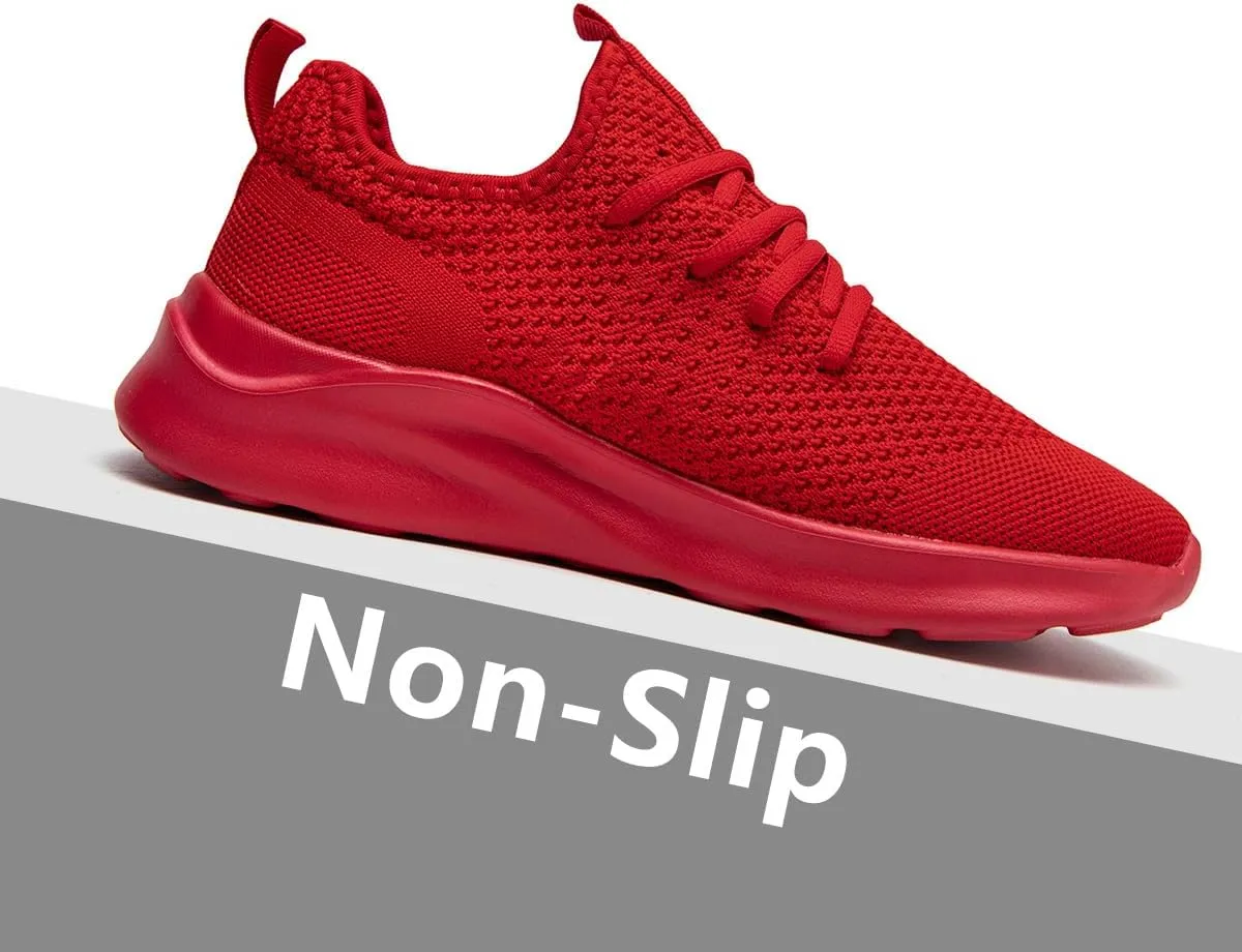 Running Shoes for Men Slip on Tennis Shoes Fashion Sneakers Lightweight Breathable Casual Walking Shoes Outdoor Workout Athletic Training Gym Trainer Sport Trainers