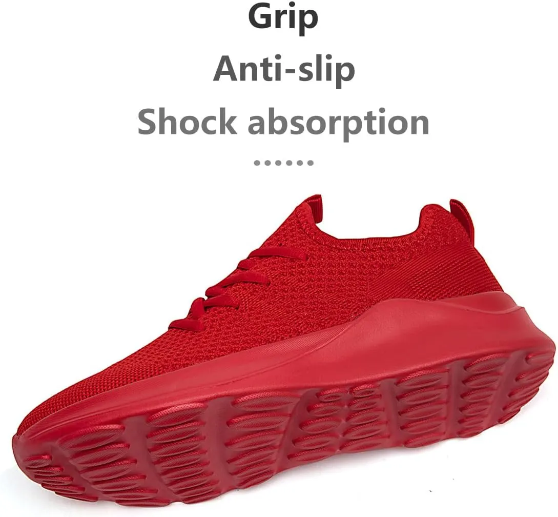 Running Shoes for Men Slip on Tennis Shoes Fashion Sneakers Lightweight Breathable Casual Walking Shoes Outdoor Workout Athletic Training Gym Trainer Sport Trainers