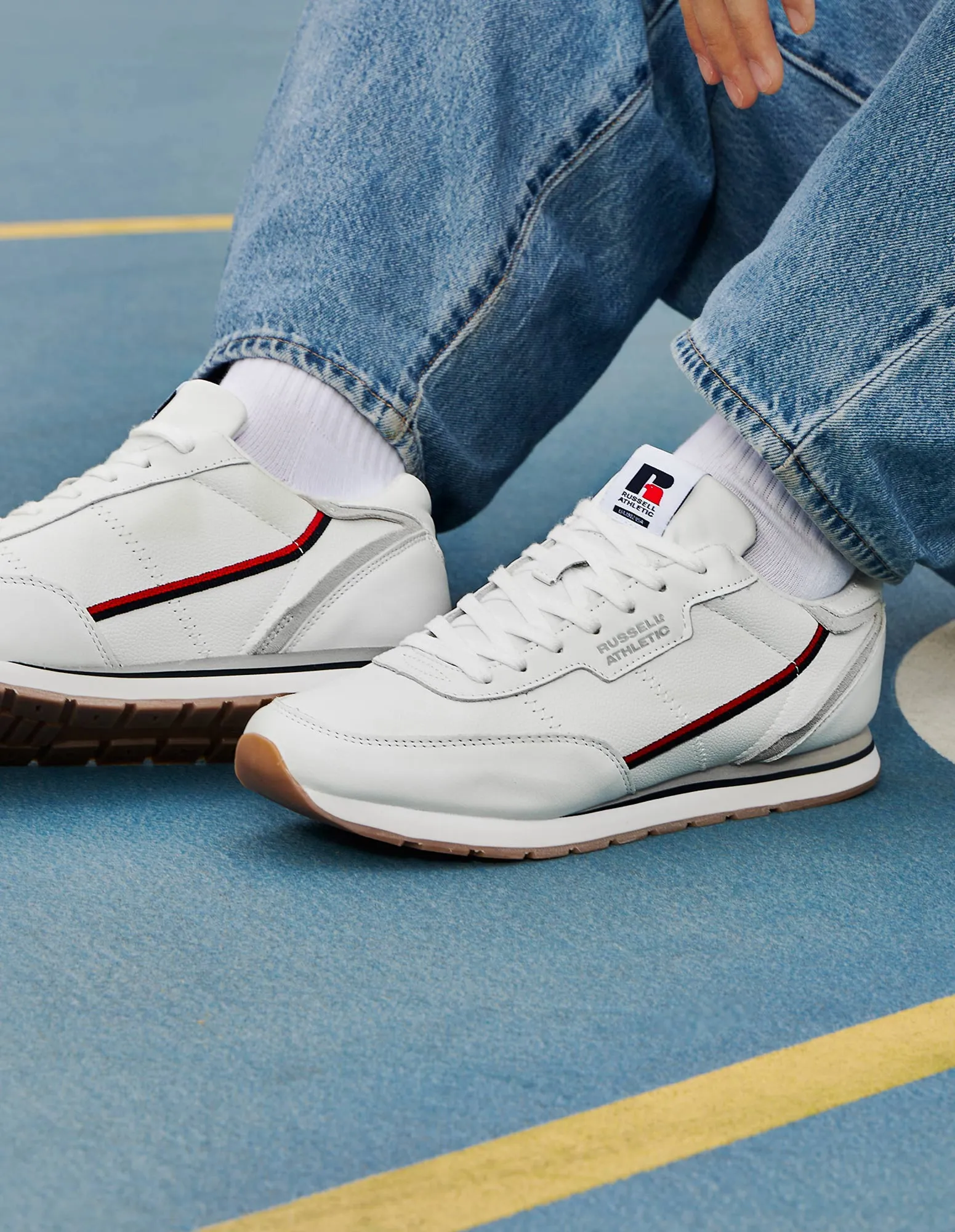 Russell Athletic Men's Seattle Trainer - White