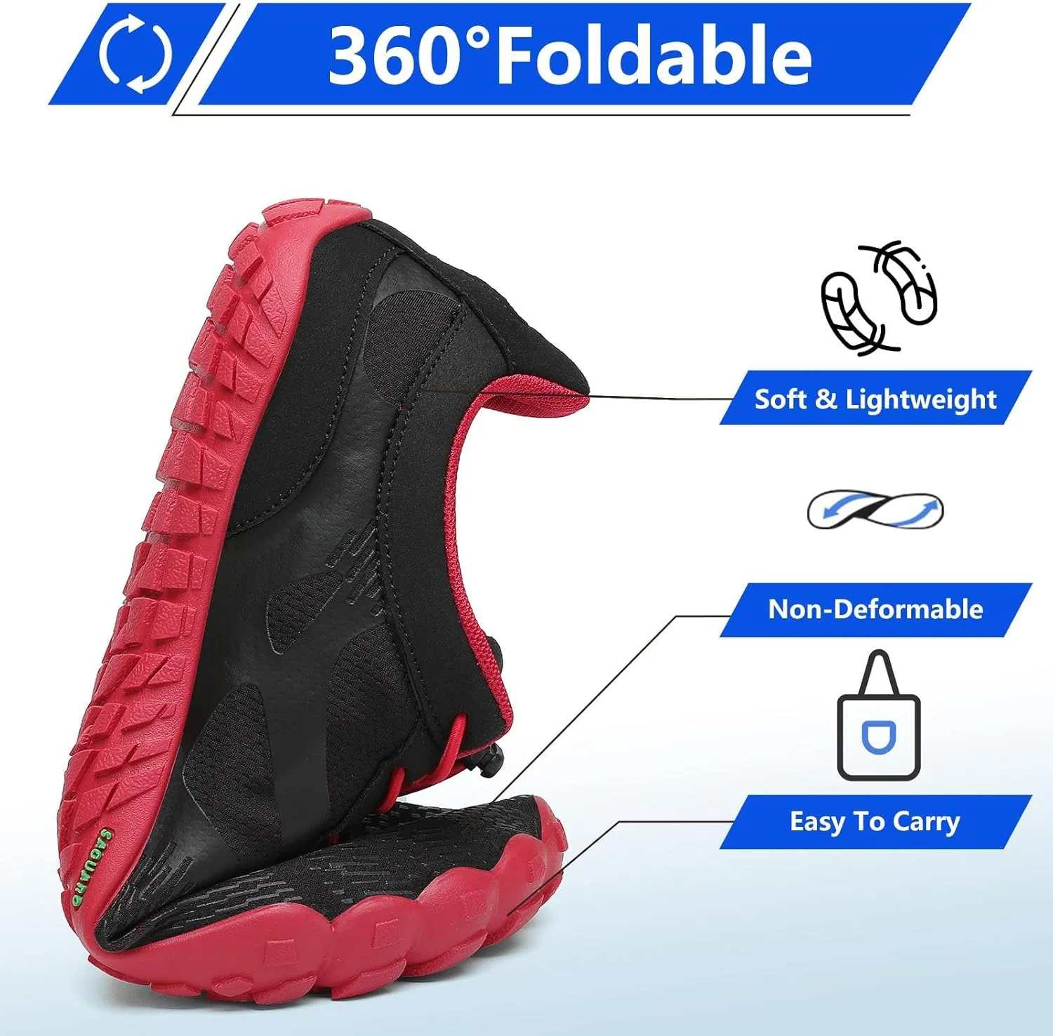 SAGUARO Womens Mens Barefoot Shoes Minimalist Trail Runner Wide Toe Box Zero Drop Outdoor Cross Training Shoe