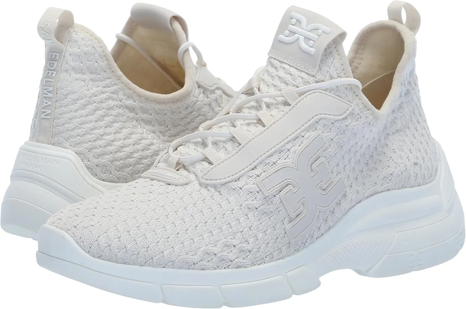 Sam Edelman Women's Cami Lace Up Knit Sneaker