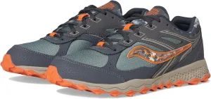 Saucony Cohesion TR14 LTT Trail Running Shoe (Little Big Kid) Sneaker, Olive/Camo, 4 US Unisex