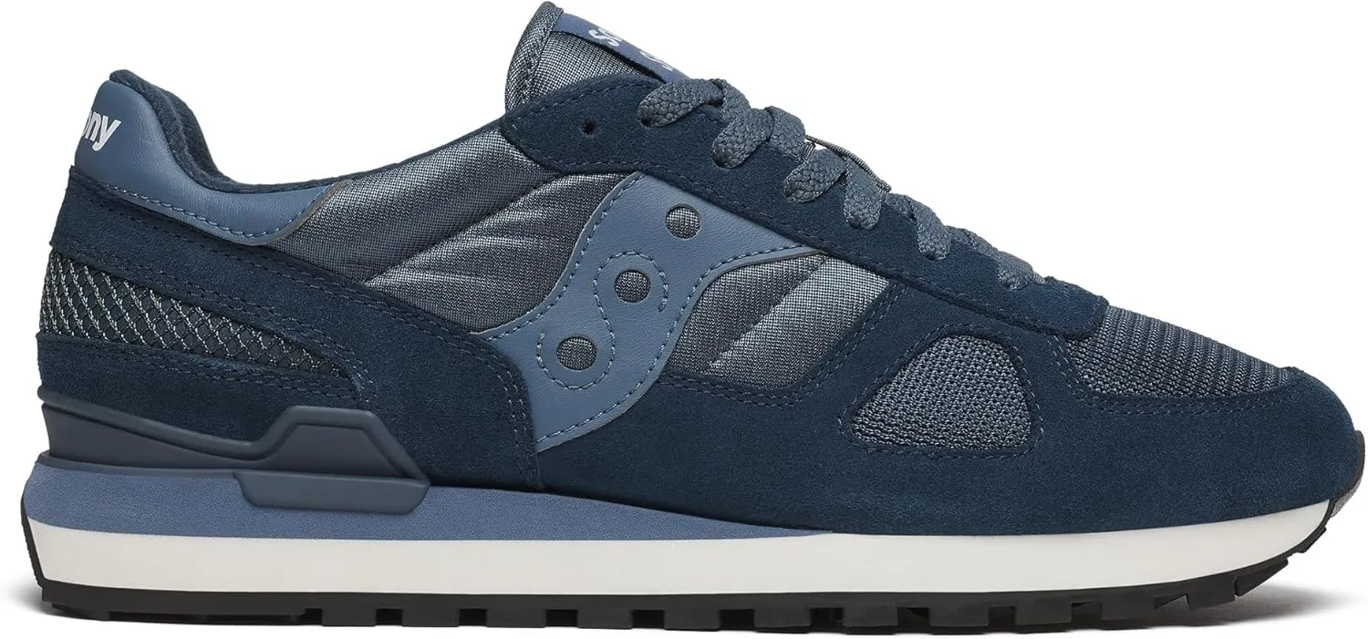 Saucony Men's Shadow Original Sneaker, Dusk/Navy, 9.5
