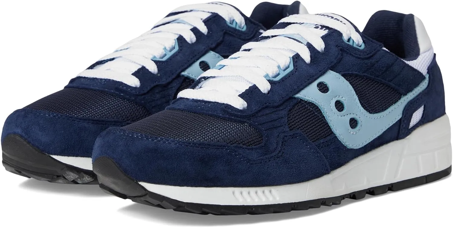 Saucony Unisex Shadow 5000 Sneaker, Blue/White, 8 US Men