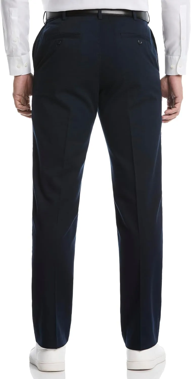 Savane Men's Flat Front Geo Khaki Chino