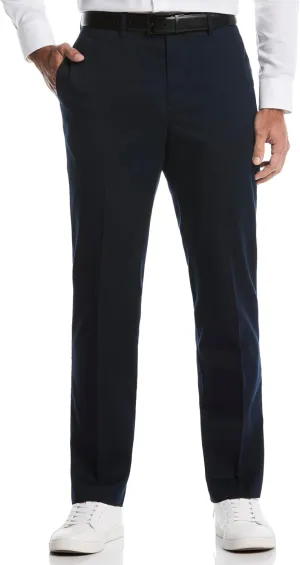 Savane Men's Flat Front Geo Khaki Chino