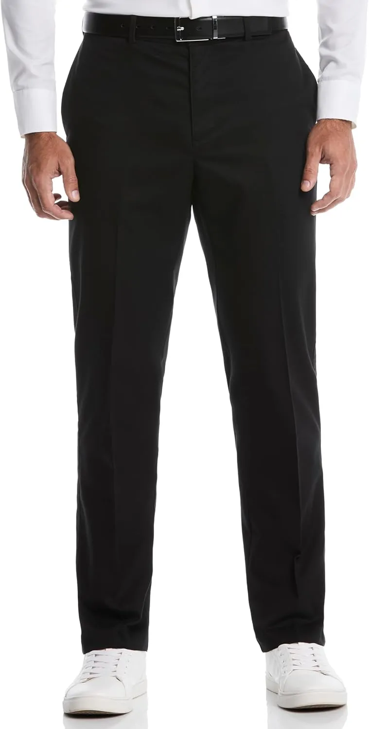 Savane Men's Flat Front Geo Khaki Chino