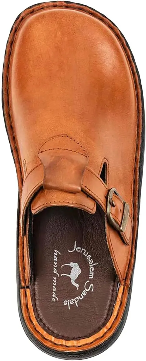 Sawyer - Leather Clog-Toe Sandal - Mens Sandals