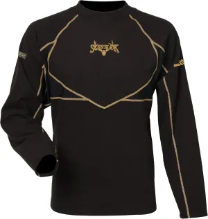 Scent-Lok Men's BaseSlayer Midweight Top, Bison Brown, Small