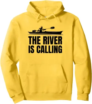 Sea Kayaking, Kayaker, with an Ocean Kayak Pullover Hoodie