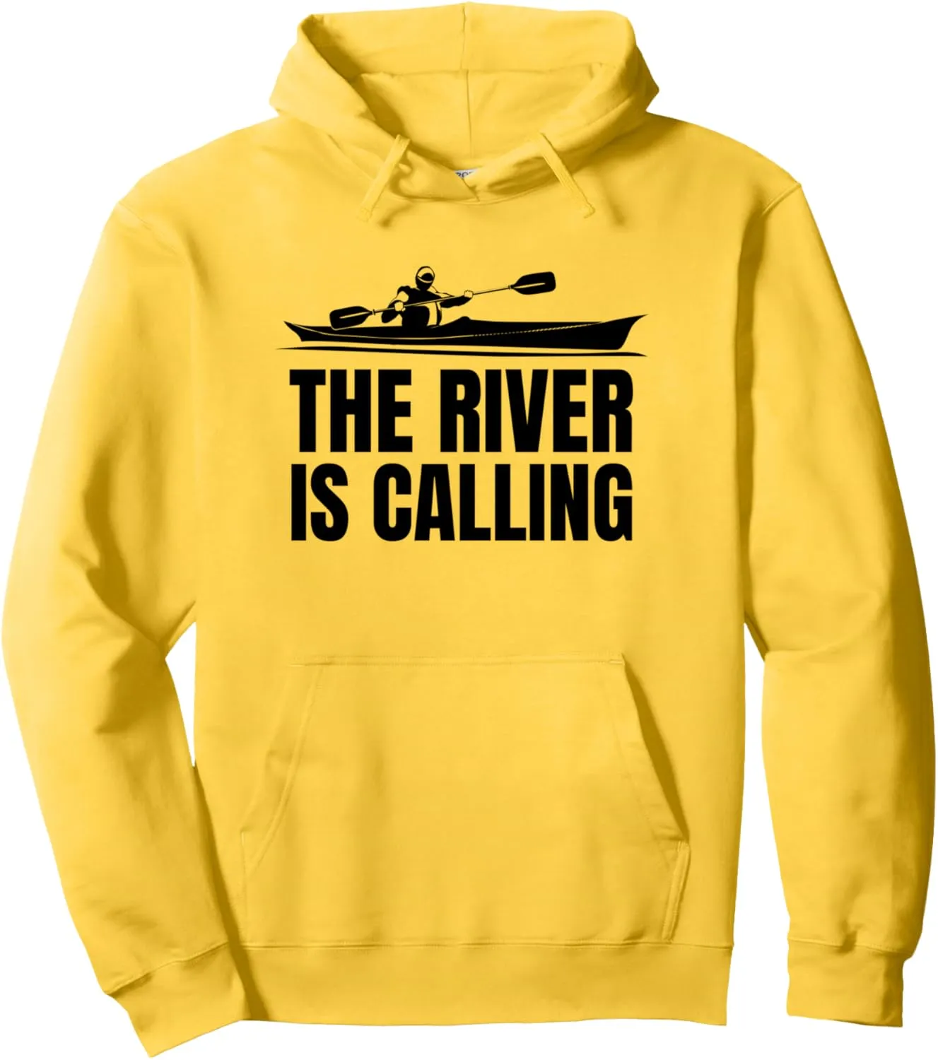 Sea Kayaking, Kayaker, with an Ocean Kayak Pullover Hoodie