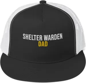 Shelter Warden Dad Hat (Embroidered 5-Panel Trucker Cap) Shelter Warden Apparel