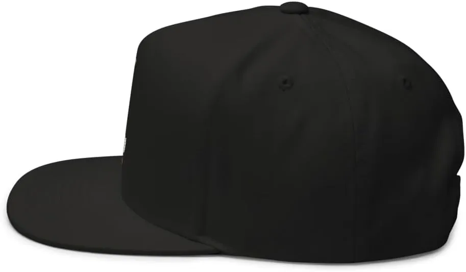 Silly Goose Hat (Embroidered Flat Bill Snapback Cap) Funny Cartoon Goose Hats