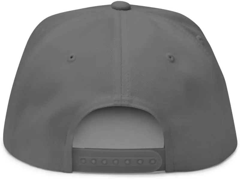 Silly Goose Hat (Embroidered Flat Bill Snapback Cap) Funny Cartoon Goose Hats