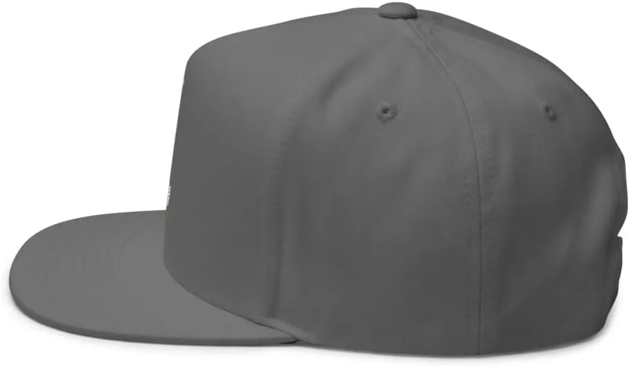 Silly Goose Hat (Embroidered Flat Bill Snapback Cap) Funny Cartoon Goose Hats