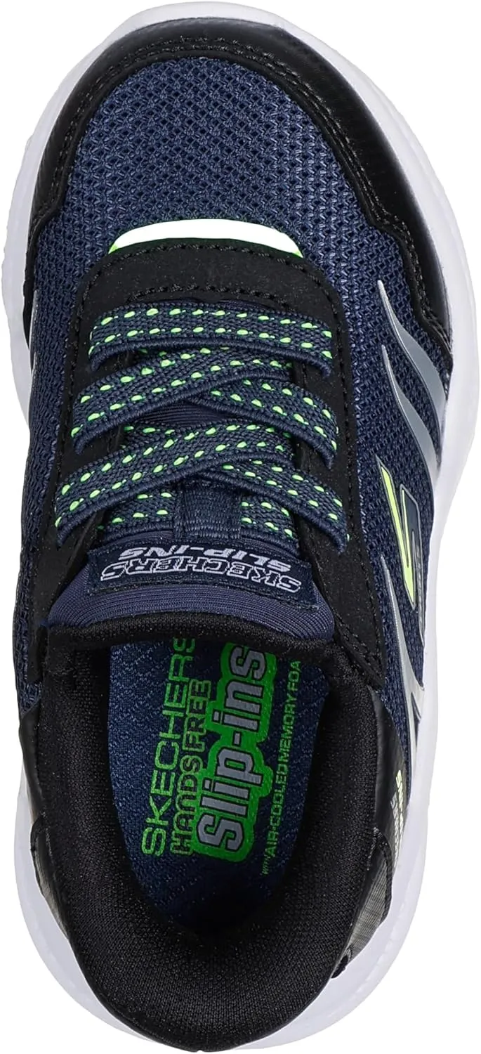 Skechers Boy's Meteor-Lights-Brisk Sneaker