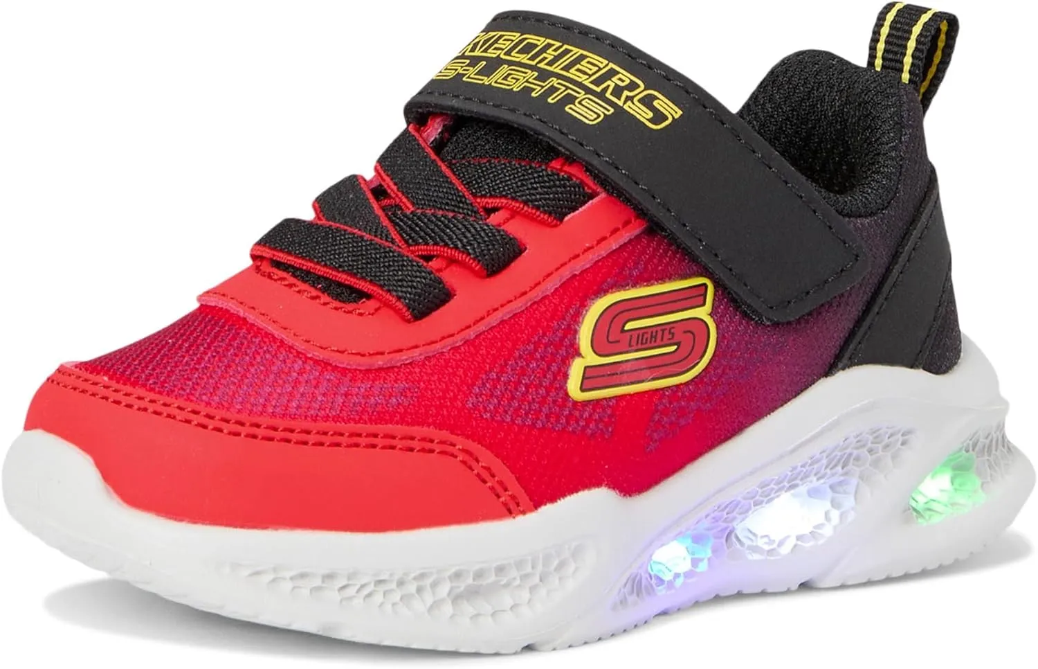 SKECHERS Boy's Meteor-Lights-krendo Sneaker