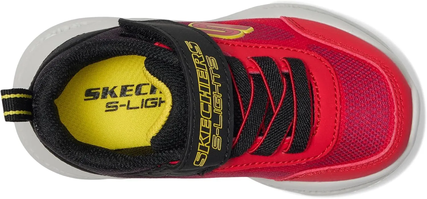 SKECHERS Boy's Meteor-Lights-krendo Sneaker