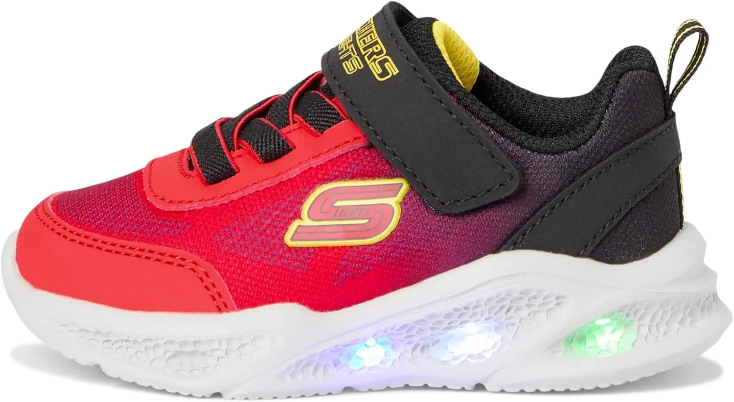 SKECHERS Boy's Meteor-Lights-krendo Sneaker