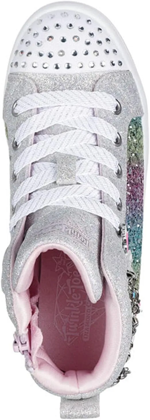 Skechers Girl's TWI-Lites-Charm Glitz 314396l (Little Kid) Sneaker