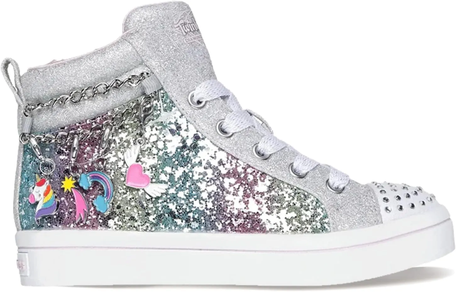 Skechers Girl's TWI-Lites-Charm Glitz 314396l (Little Kid) Sneaker