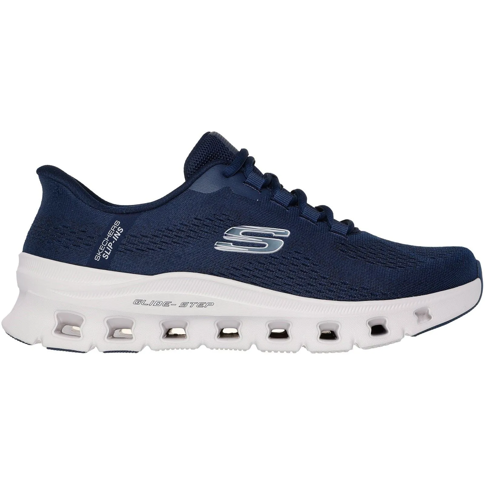 Skechers Glide-Step Pro Elron Textile Men's Navy Trainers