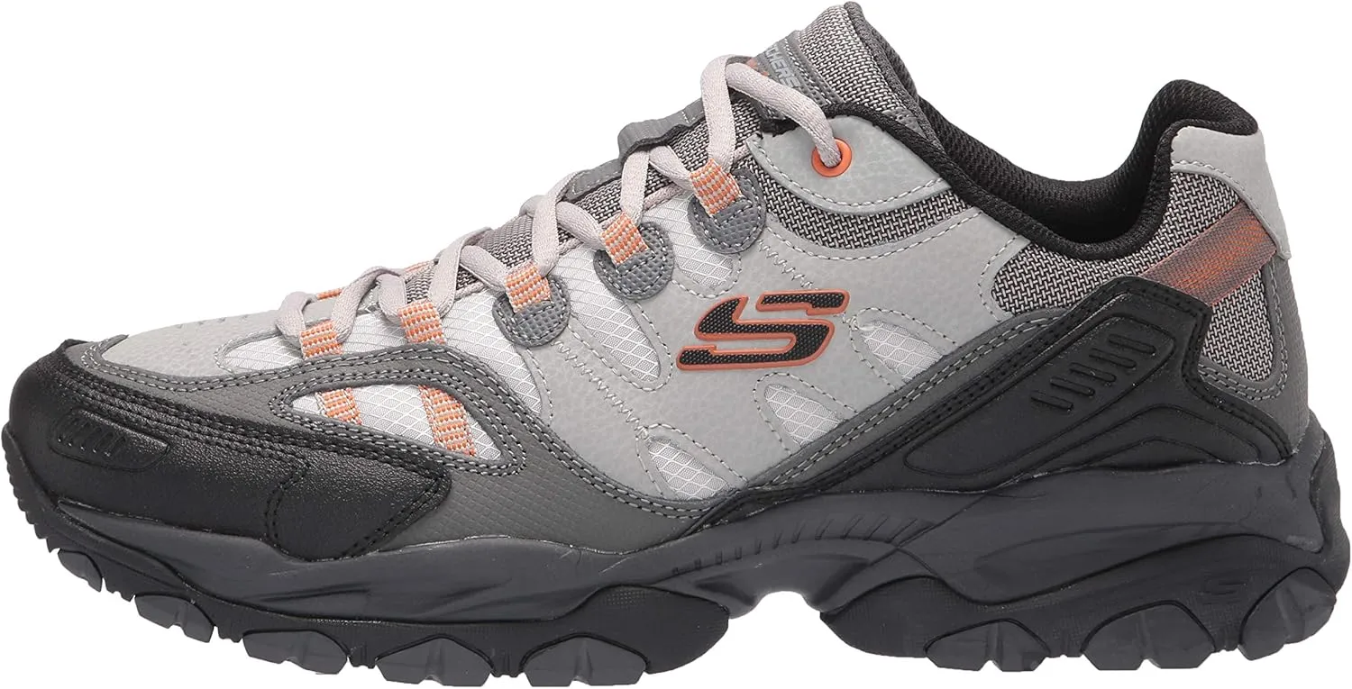 Skechers Men's Skechers Men's Sparta 2.0 Leather and Mesh Lace up Sneaker