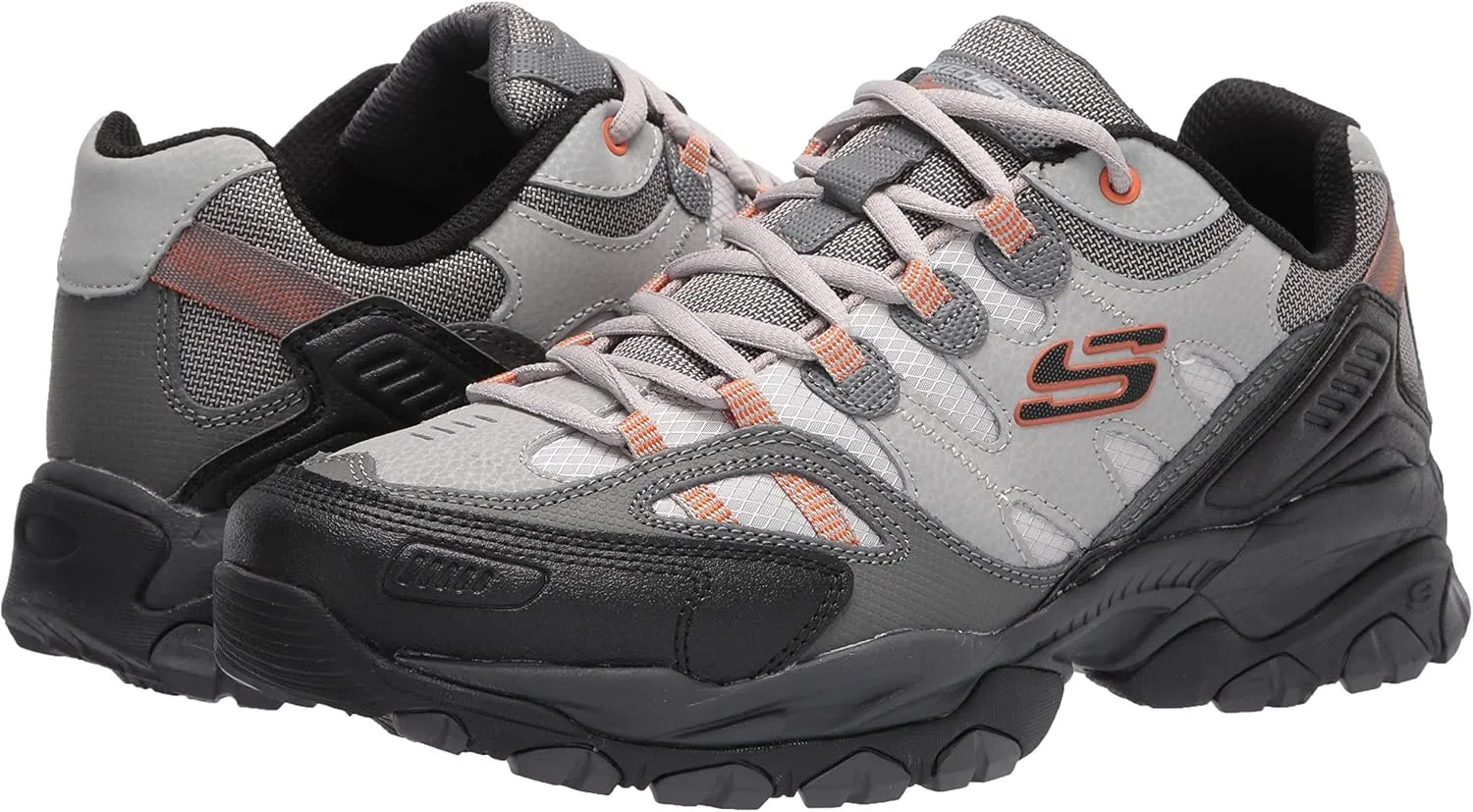 Skechers Men's Skechers Men's Sparta 2.0 Leather and Mesh Lace up Sneaker