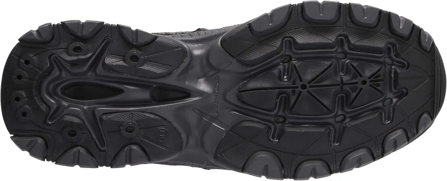 Skechers Men's Skechers Men's Sparta 2.0 Leather and Mesh Lace up Sneaker