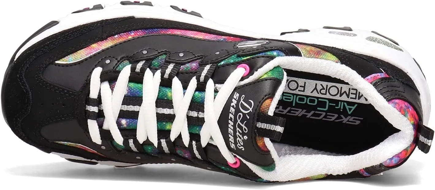 Skechers Women's D'Lites-Galaxy Fantasy Sneaker