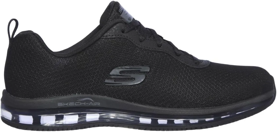 Skechers Women's Skech-air Health Care Professional Shoe Black