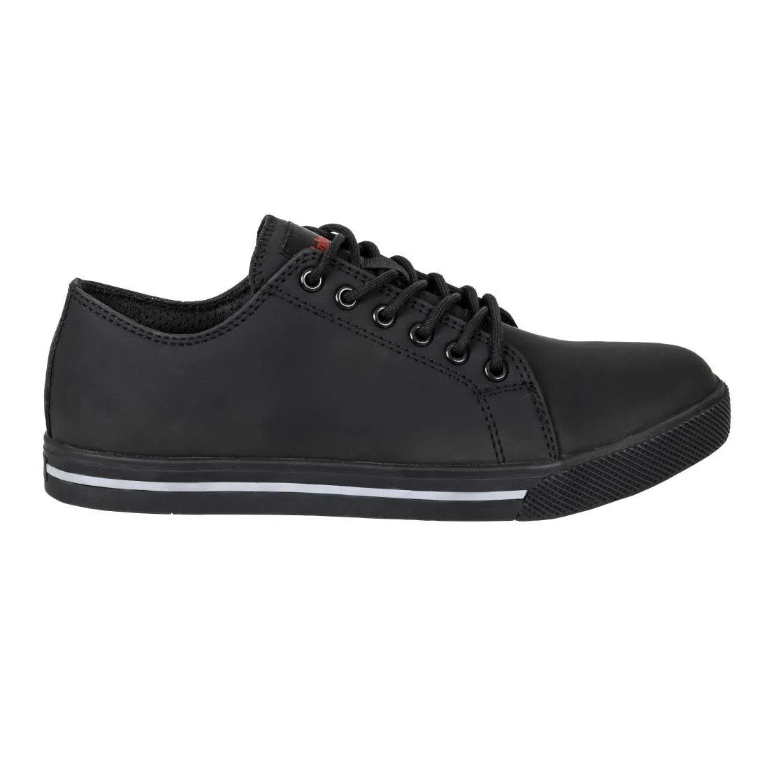 Slipbuster Microfibre Safety Trainers Matte Black 44
