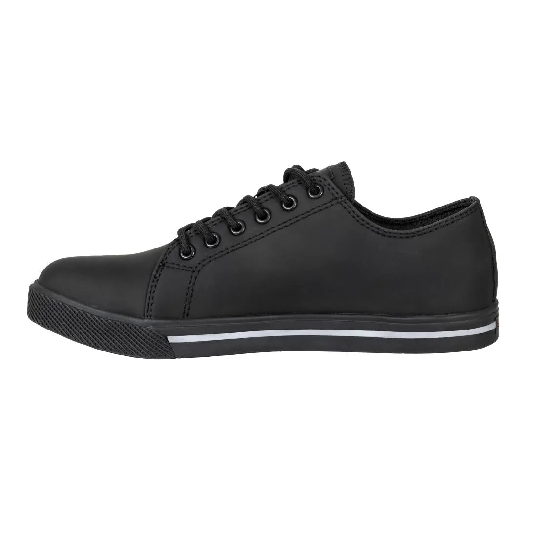 Slipbuster Microfibre Safety Trainers Matte Black 46