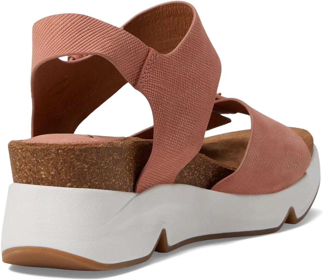 Sofft Womens Castello Leather Open Toe Wedge Sandals