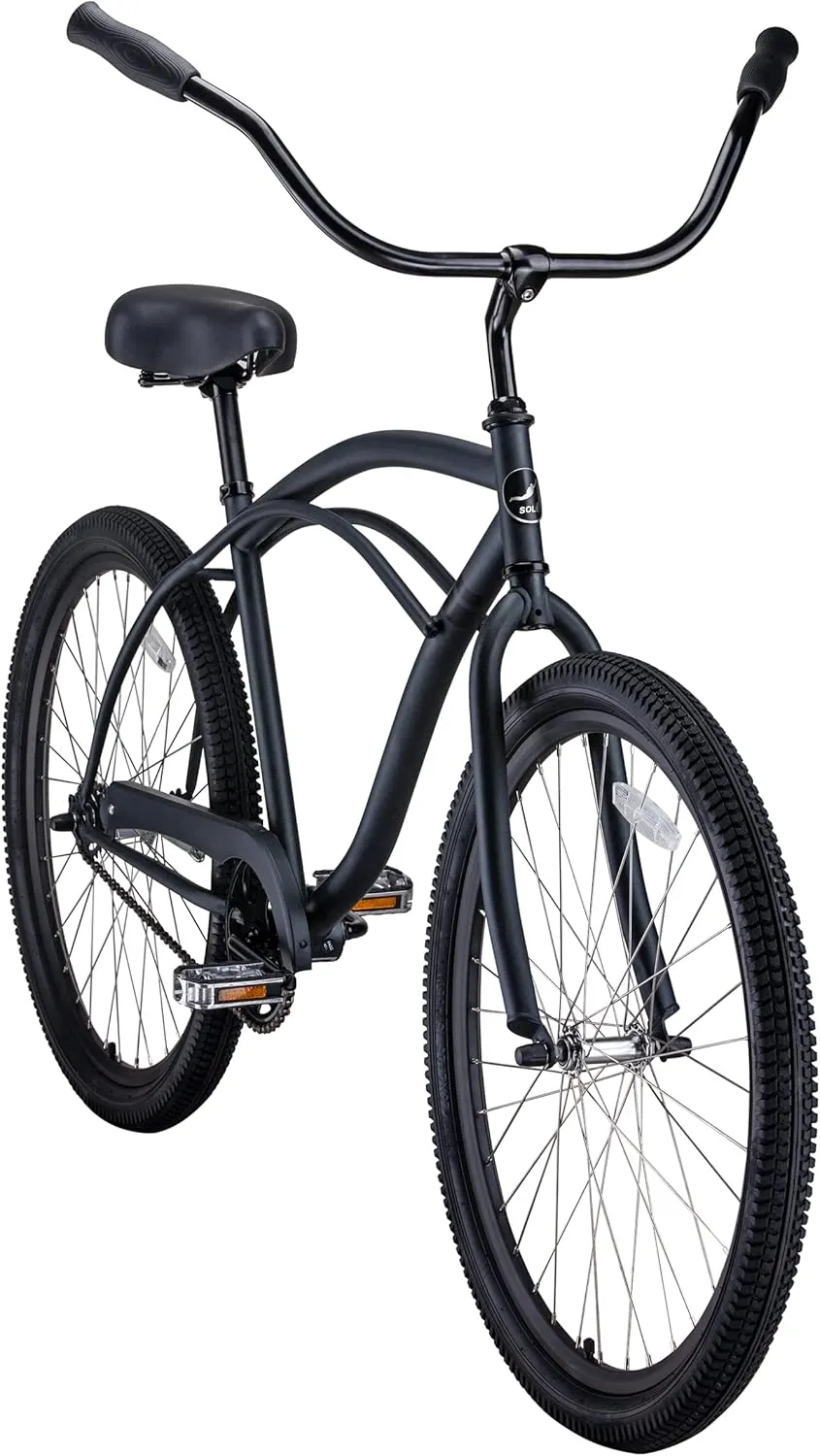 Solé Bicycles Coastal Cruiser Step Over and Coastal Cruiser Step Through Beach Cruiser Bike, Multiple Colors, Multiple Styles
