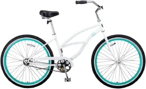 Solé Bicycles Coastal Cruiser Step Over and Coastal Cruiser Step Through Beach Cruiser Bike, Multiple Colors, Multiple Styles
