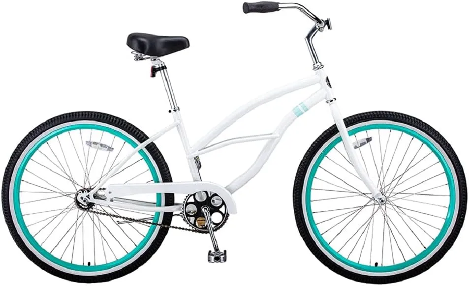 Solé Bicycles Coastal Cruiser Step Over and Coastal Cruiser Step Through Beach Cruiser Bike, Multiple Colors, Multiple Styles