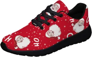 Sonzj-II Christmas Shoes Women Running Shoes Men Lightweight Walking Sneakers Mesh Athletic Sport Shoes