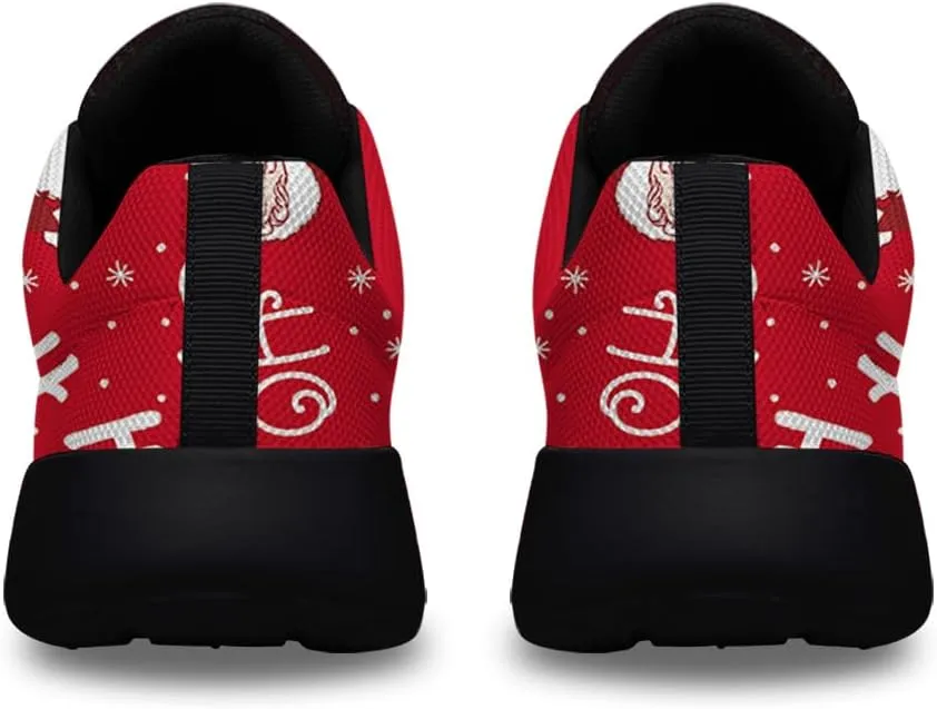 Sonzj-II Christmas Shoes Women Running Shoes Men Lightweight Walking Sneakers Mesh Athletic Sport Shoes