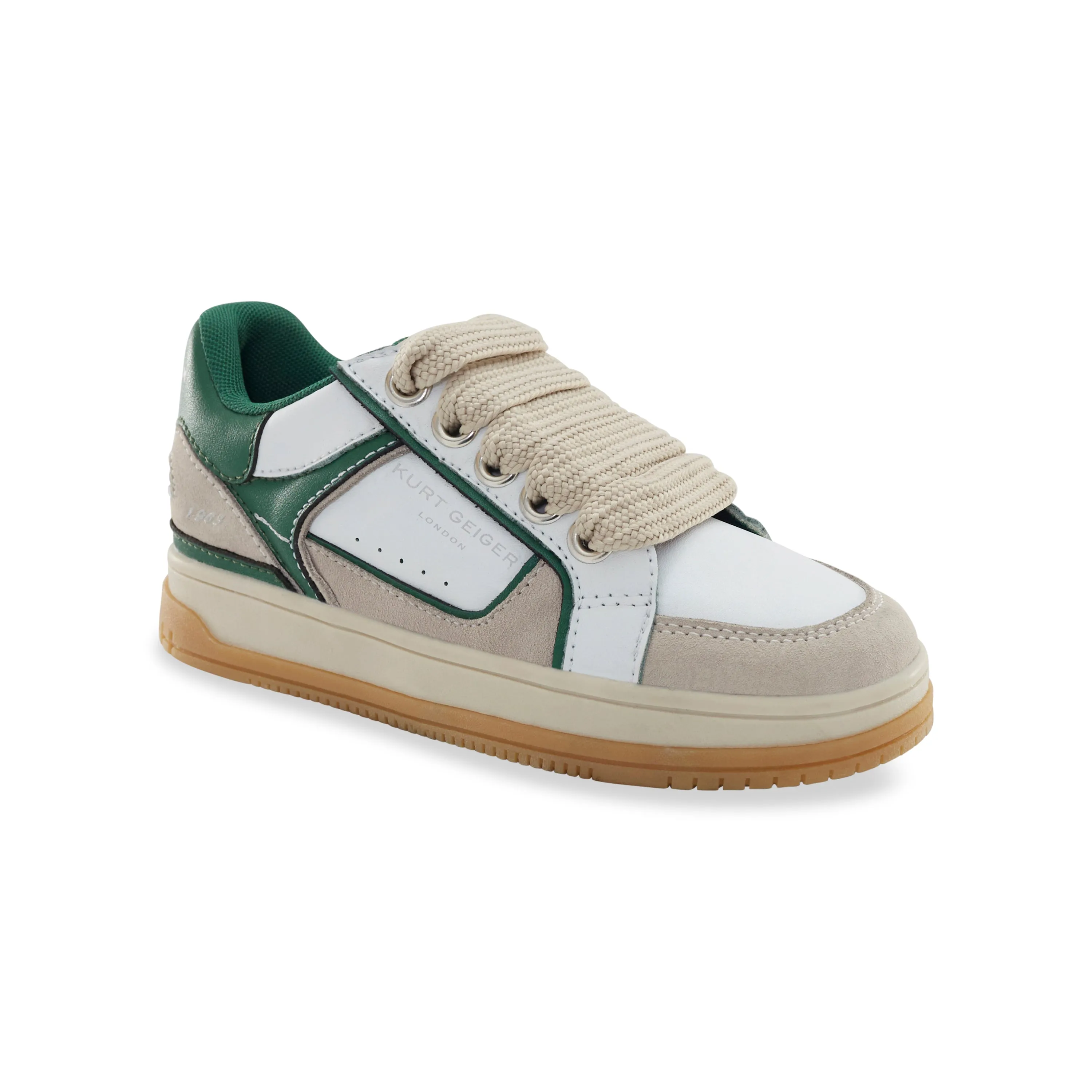 Southbank Sneaker - Big Kid Off White/Green