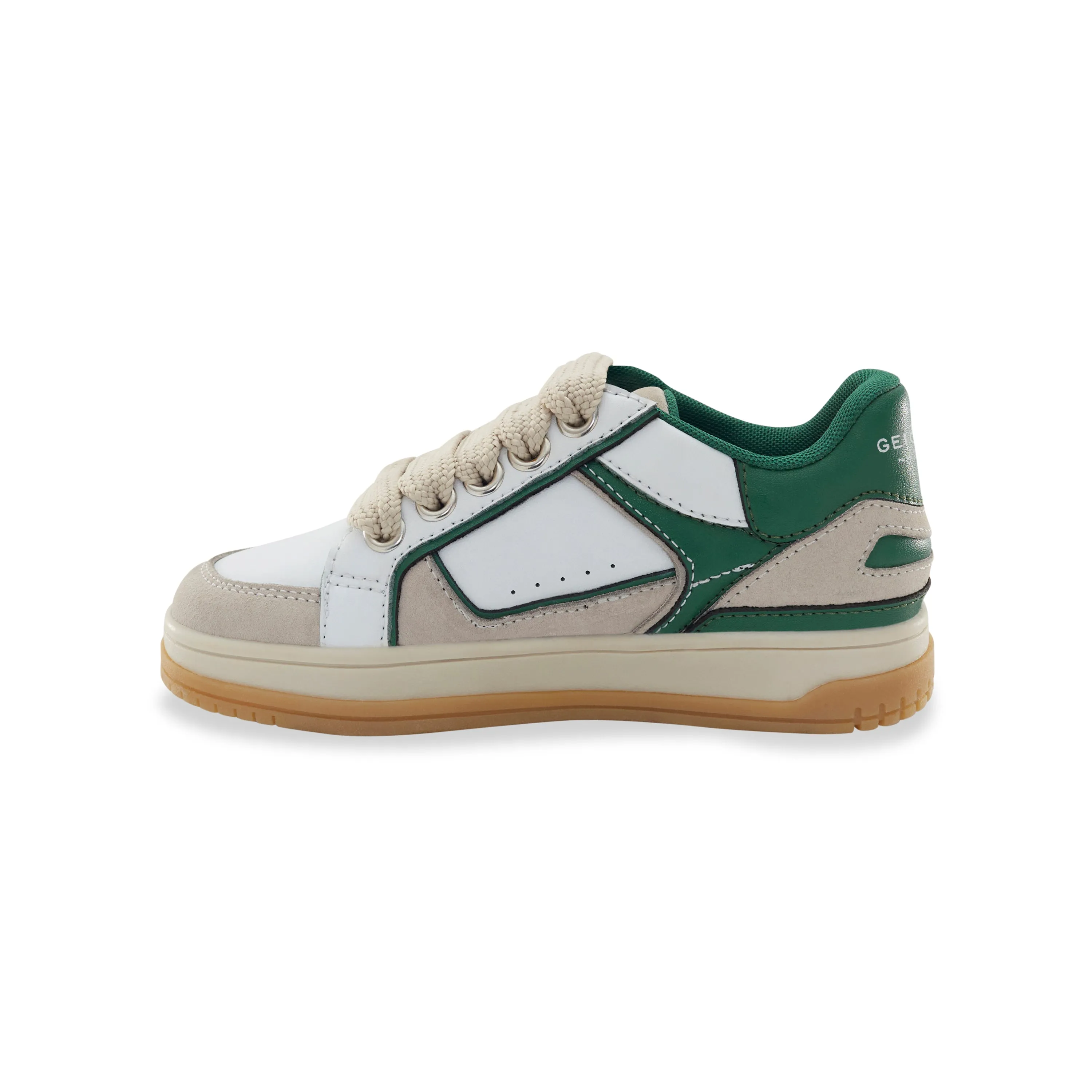 Southbank Sneaker - Big Kid Off White/Green