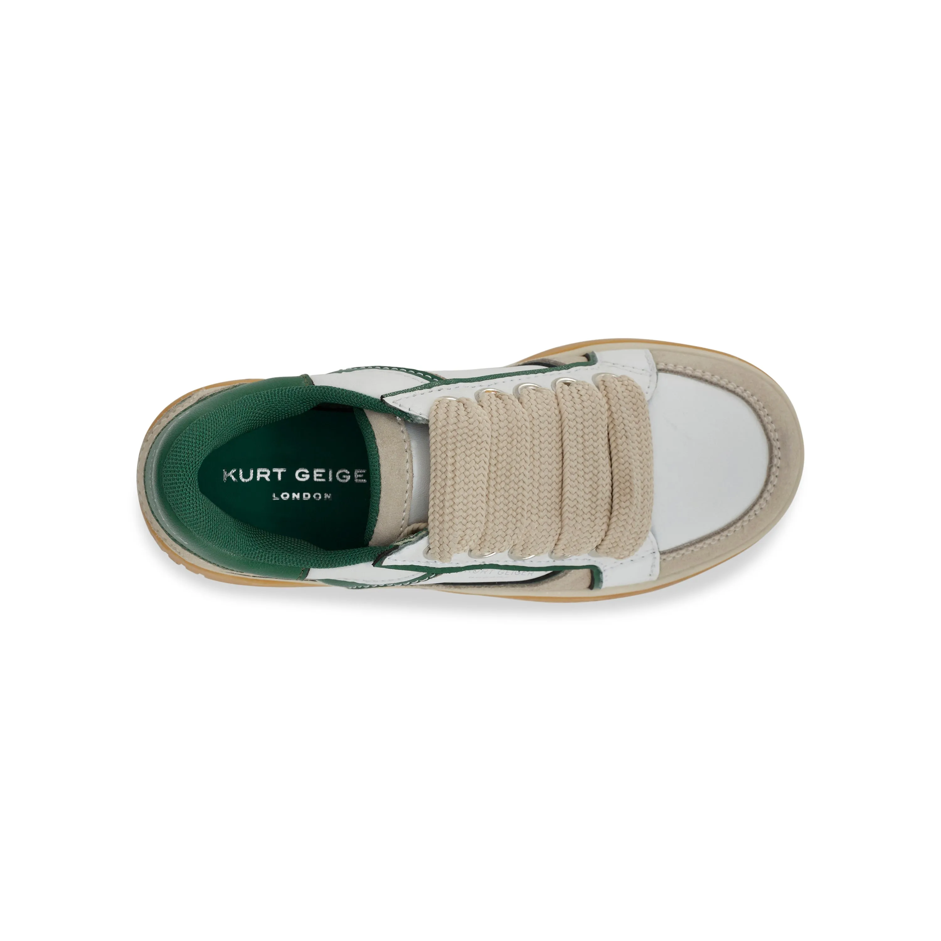 Southbank Sneaker - Big Kid Off White/Green