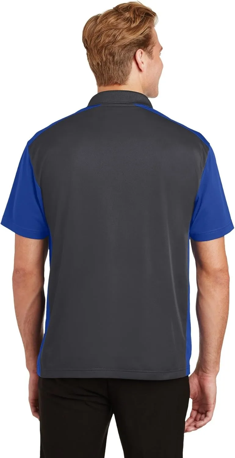 SPORT-TEK Colorblock Micropique Sport-Wick Polo ST652