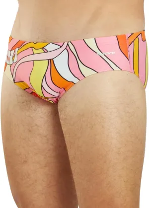 Sporti Men's Swim Briefs - Swimsuit Training Bathing Suit for Swimmers - Men's Athletic Swimwear Briefs for Lap Swimming