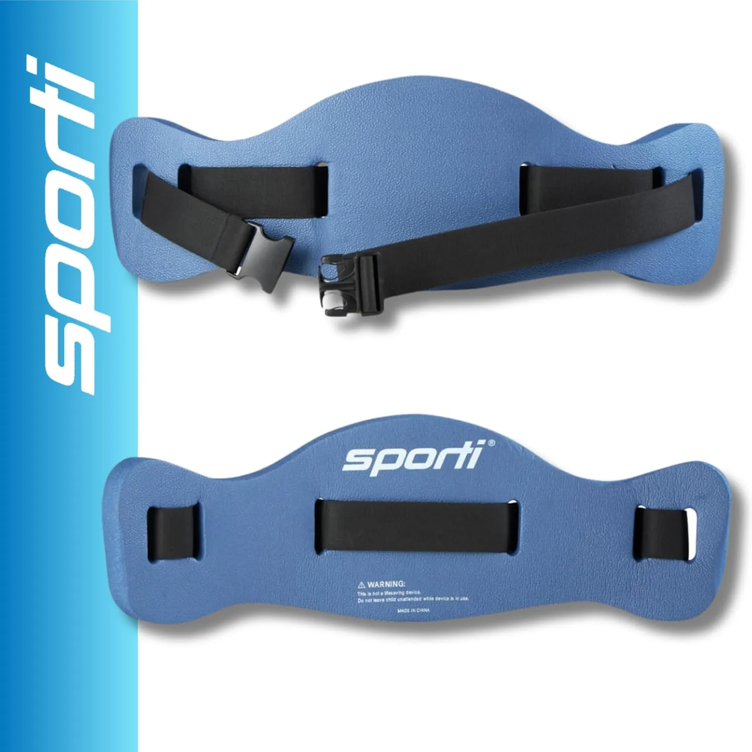 Sporti Swim Belts, Swim Float Jogbelt with Adjustable Belt for Water Fitness Exercises, Swimming Trainer Flotation Belt