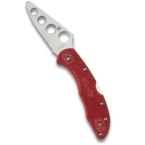 Spyderco Delica 4 Lightweight Trainer Folding Pocket Knife with Blunted Blade