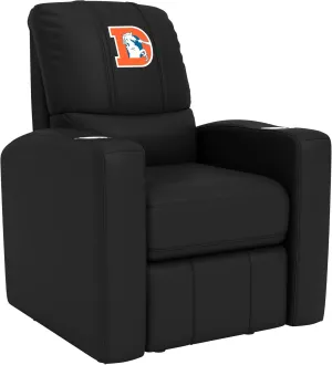 Stealth Lay Flat Reliner with Denver Broncos Classic Logo