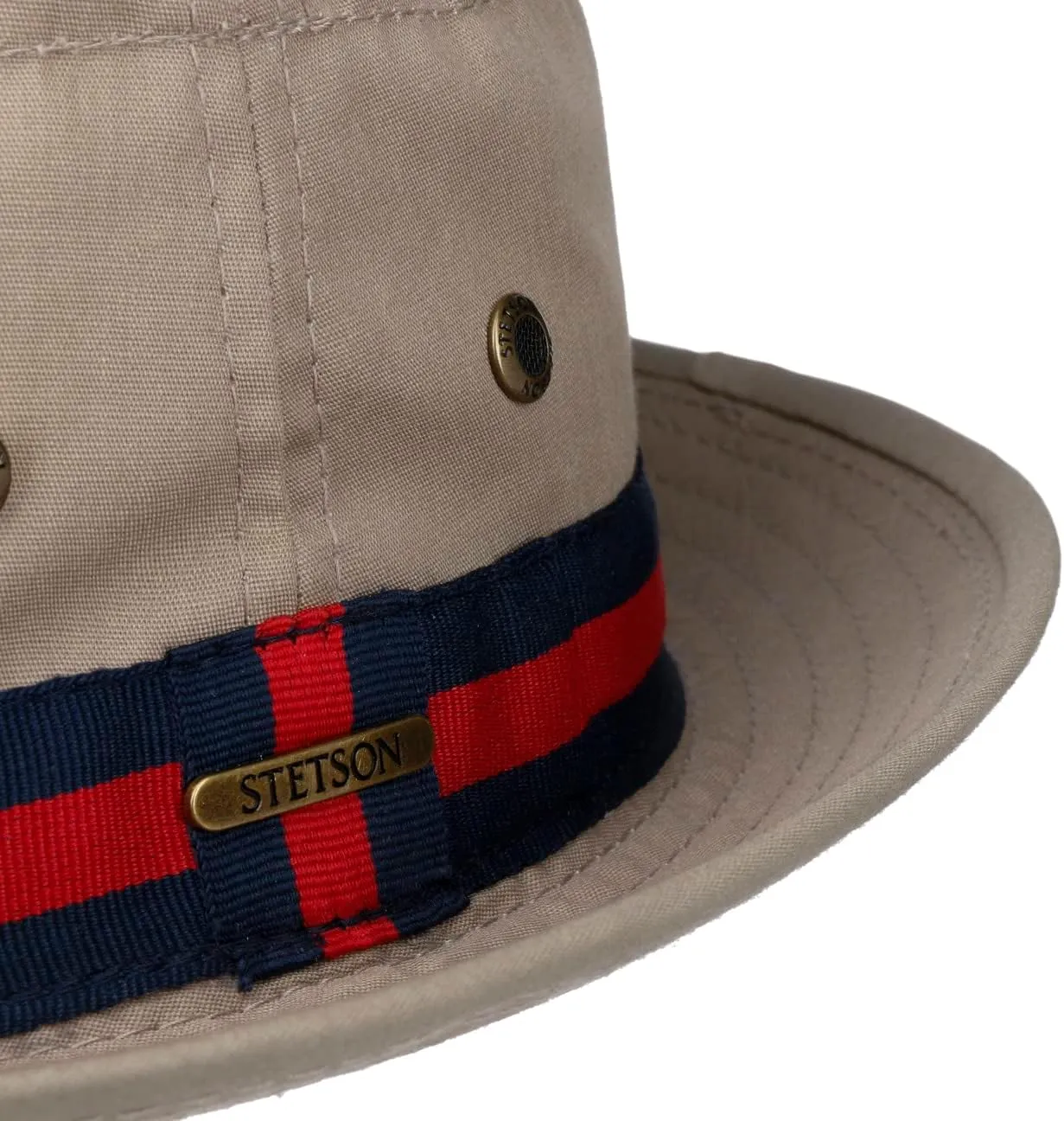 Stetson Classic Band Pork Pie Cloth Hat Men -